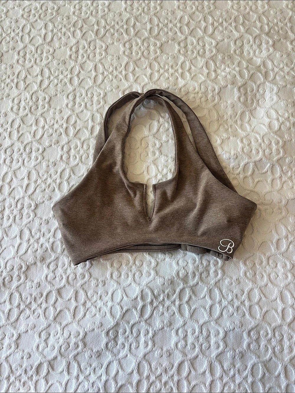 Bombshell Sportswear Bikini Top in Brown Small Like New